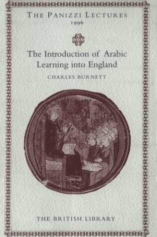 Cover of The Introduction of Arabic Learning into England