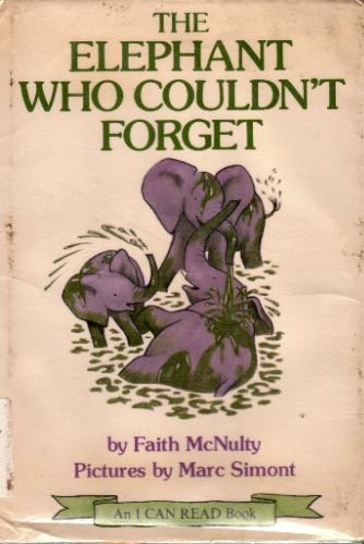 Book cover for The Elephant Who Couldn't Forget