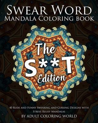 Book cover for Swear Word Mandala Coloring Book