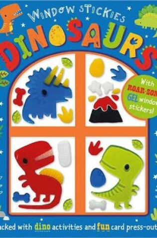 Cover of Window Stickies Dinosaurs