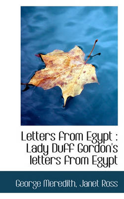 Book cover for Letters from Egypt