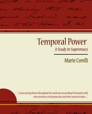 Book cover for Temporal Power - A Study in Supremacy