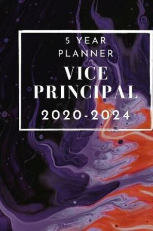 Cover of 5 Year Planner Vice Principal 2020-2024