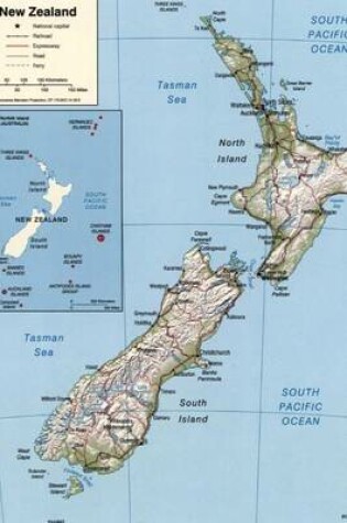 Cover of A Map of the Island Nation New Zealand