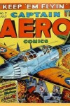 Book cover for Captain Aero Comics