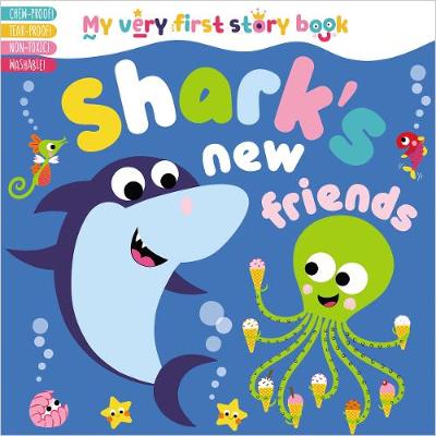 Book cover for Shark's New Friends