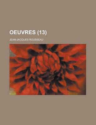 Book cover for Oeuvres (13)