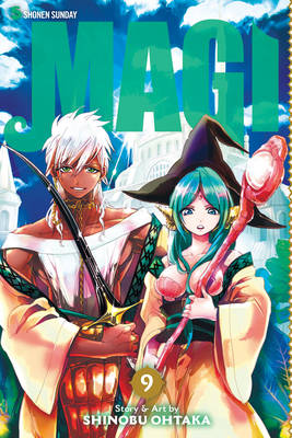 Book cover for Magi: The Labyrinth of Magic, Vol. 9