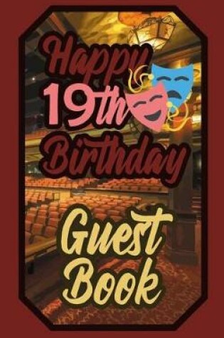 Cover of Happy 19th Birthday Guest Book