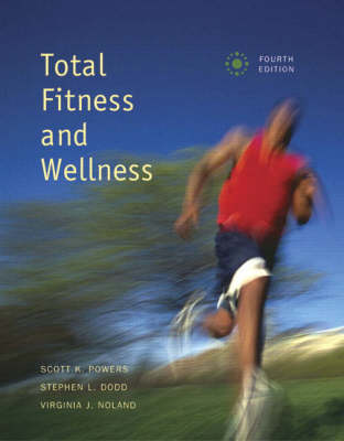 Book cover for Total Fitness and Wellness with Behavior Change Logbook and Wellness Journal and evaluEat