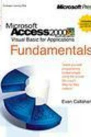 Cover of Microsoft Access 2000/Visual Basic for Applications Fundamentals