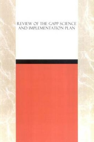 Cover of Review of the GAPP Science and Implementation Plan