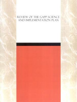 Book cover for Review of the GAPP Science and Implementation Plan