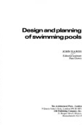 Cover of Design & Planning of Swimming Pools