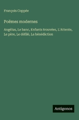 Cover of Poëmes modernes