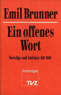 Book cover for Ein Offenes Wort