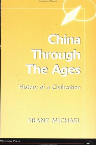 Cover of China Through The Ages