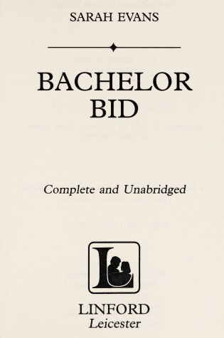 Cover of Bachelor Bid