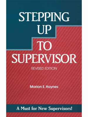 Book cover for Stepping Up to Supervisor