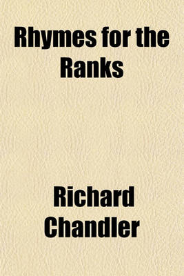 Book cover for Rhymes for the Ranks