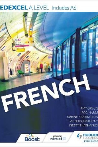 Cover of Edexcel A level French (includes AS)