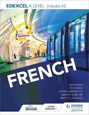 Book cover for Edexcel A level French (includes AS)