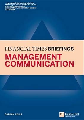 Book cover for Management Communication: Financial Times Briefing ePub eBook