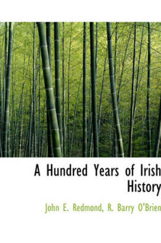 Cover of A Hundred Years of Irish History