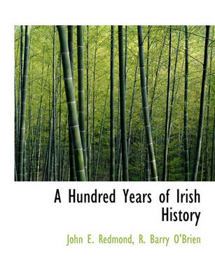 Book cover for A Hundred Years of Irish History