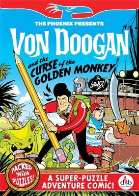 Book cover for Von Doogan and the Curse of the Golden Monkey