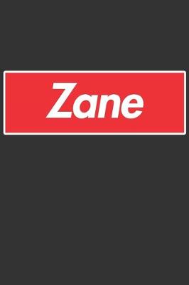 Book cover for Zane