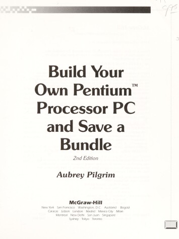 Book cover for Build Your Own Pentium Processor PC