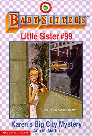 Book cover for Karen's Big City Mystery (Baby-Sitters Little Sister, 99)