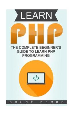 Book cover for Learn PHP