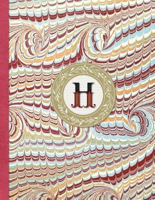 Book cover for Monogrammed H 2018 Diary Monthly & Weekly Planner