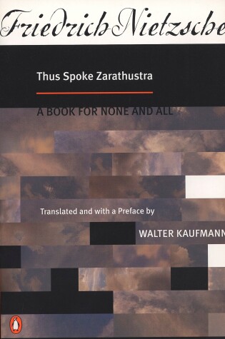 Cover of Thus Spoke Zarathustra
