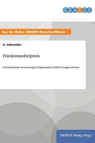 Cover of Friedensnobelpreis