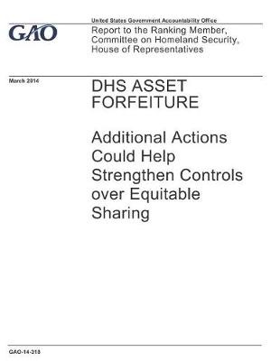 Book cover for DHS Asset Forfeiture