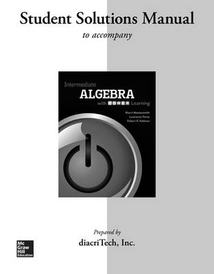 Book cover for Student Solutions Manual for Intermediate Algebra with P.O.W.E.R. Learning
