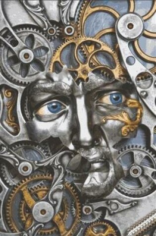 Cover of Notebook Steampunk Face