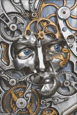 Book cover for Notebook Steampunk Face