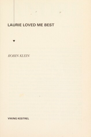 Cover of Laurie Loved ME Best