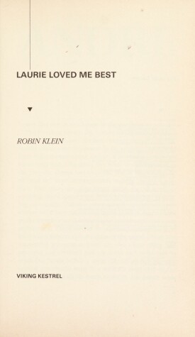 Book cover for Laurie Loved ME Best