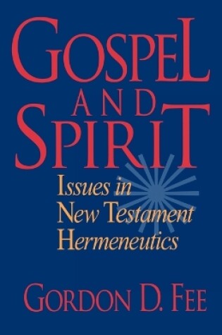 Cover of Gospel and Spirit