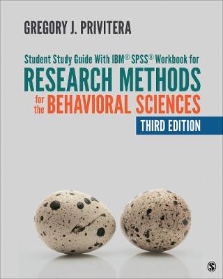 Book cover for Student Study Guide with Ibm(r) Spss(r) Workbook for Research Methods for the Behavioral Sciences