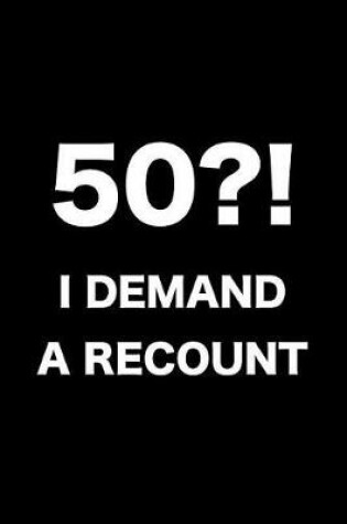 Cover of I Demand a Recount