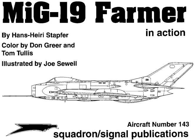 Book cover for MiG-19 Farmer in Action