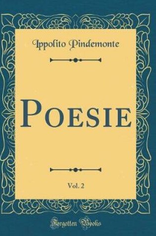 Cover of Poesie, Vol. 2 (Classic Reprint)