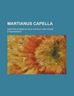 Book cover for Martianus Capella