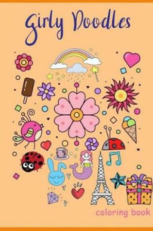 Cover of Girly Doodles Coloring book